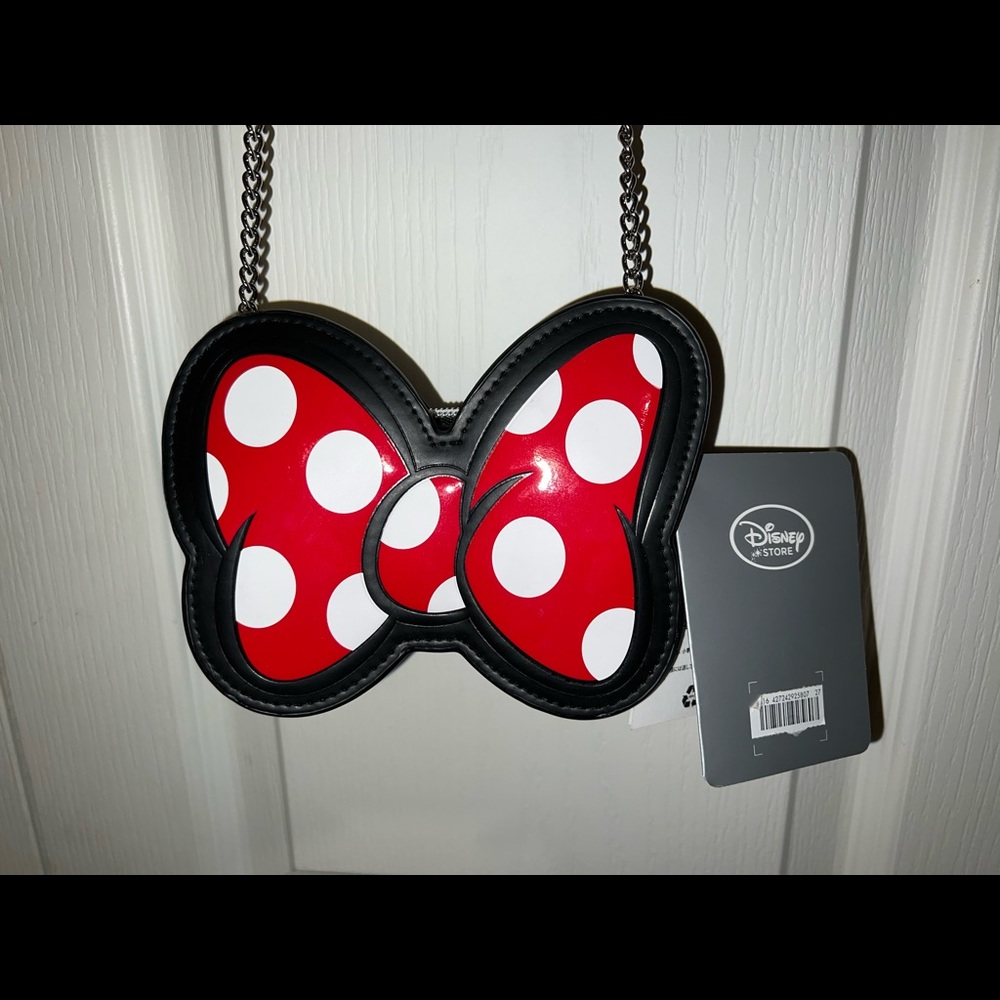 *NWT* Minnie Mouse Bow Mini Crossbody Purse